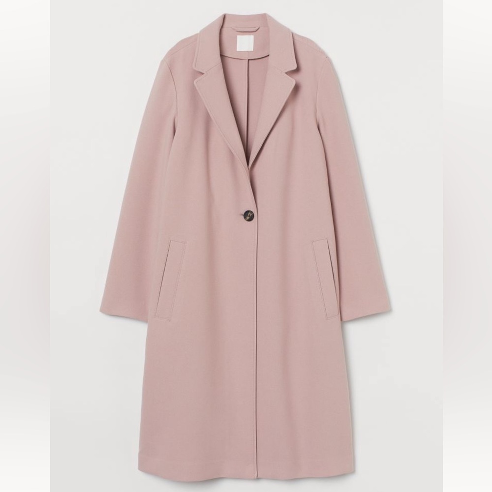 H&M Single Breasted Coat - XXL
